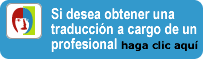 Traducci&oacute;n del documento a cargo de un profesional