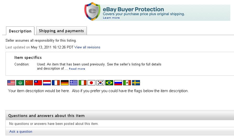 eBay Listing Translator Preview